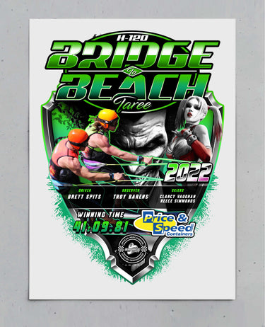 H120 Bridge to Beach 2022 Poster